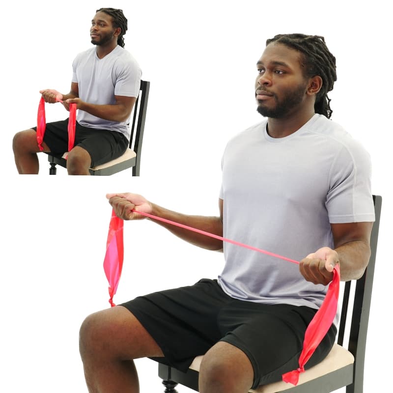 Elastic Band Bilateral External Rotation - Er
