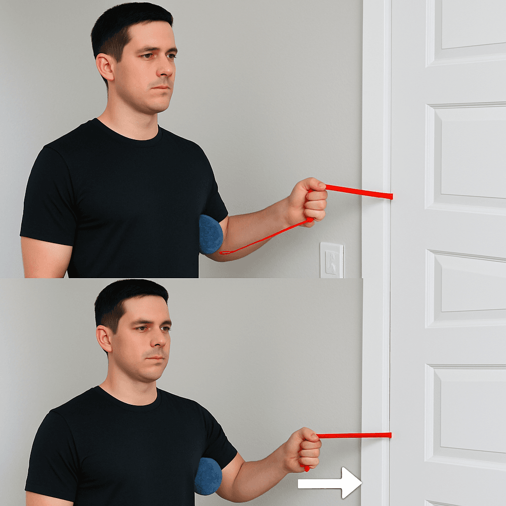 Elastic Band Shoulder Internal Rotation - Ir