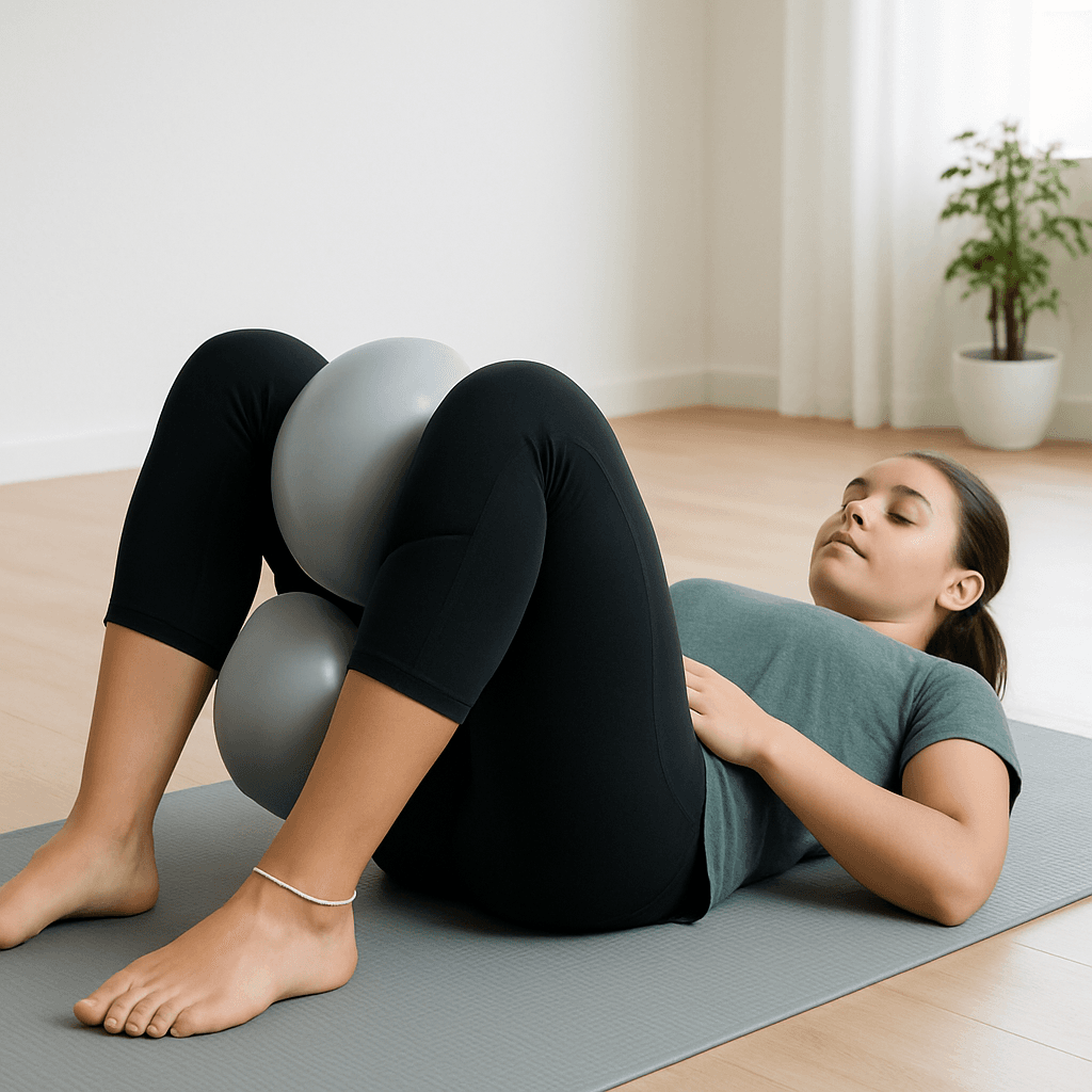Hip Adduction Squeeze - Supine - Isometric Adductors