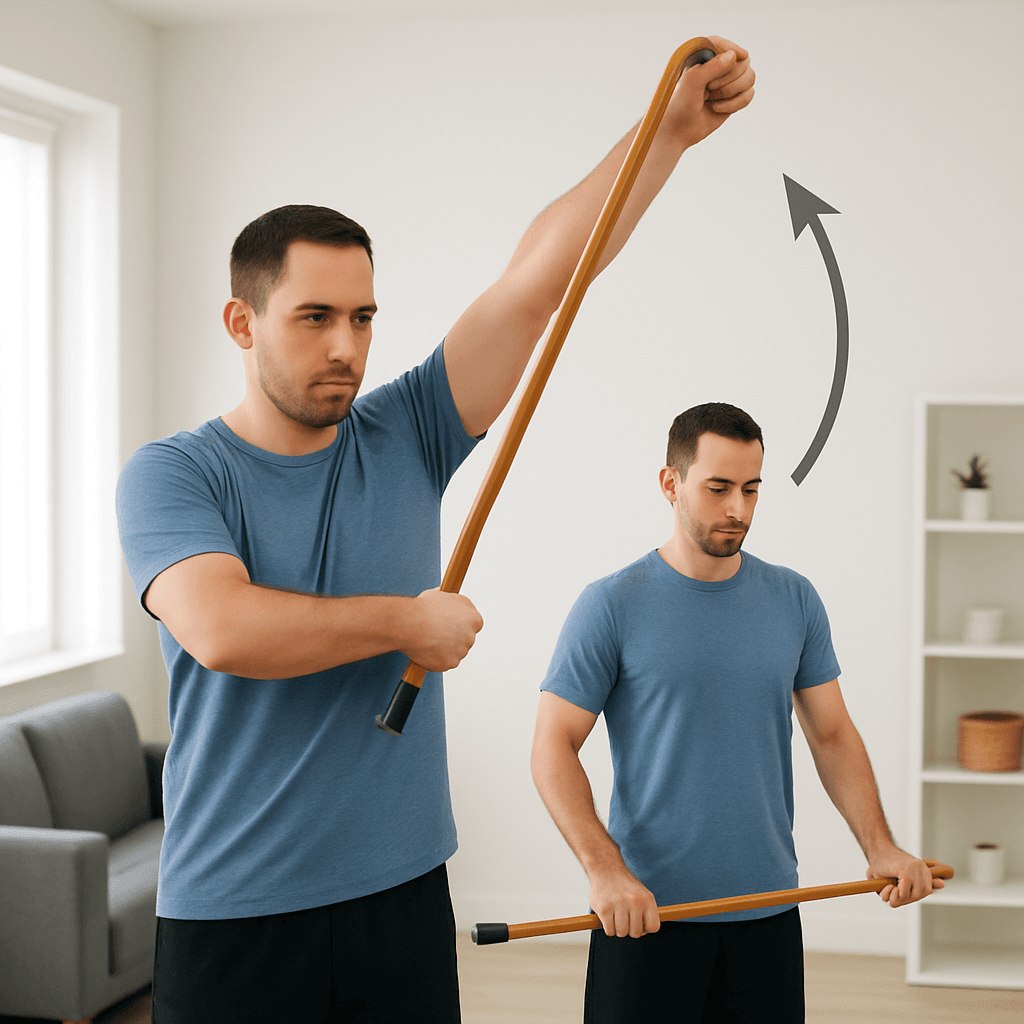 Shoulder Abduction - Wand / Cane