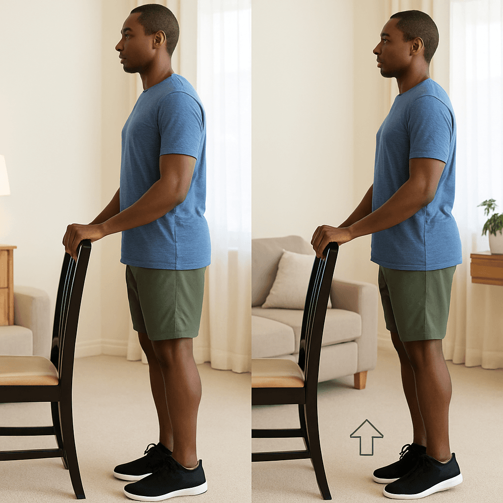 Toes Raises - Standing - Bilateral