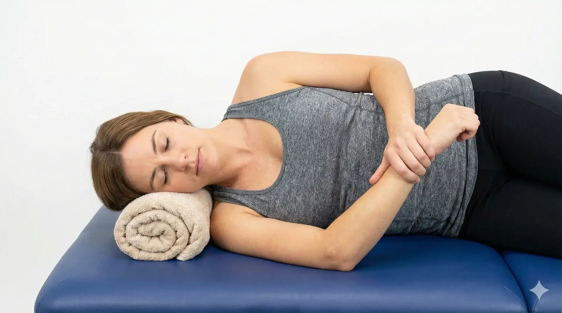 Side Lying Internal Rotation Stretch - Ir Sleeper Stretch