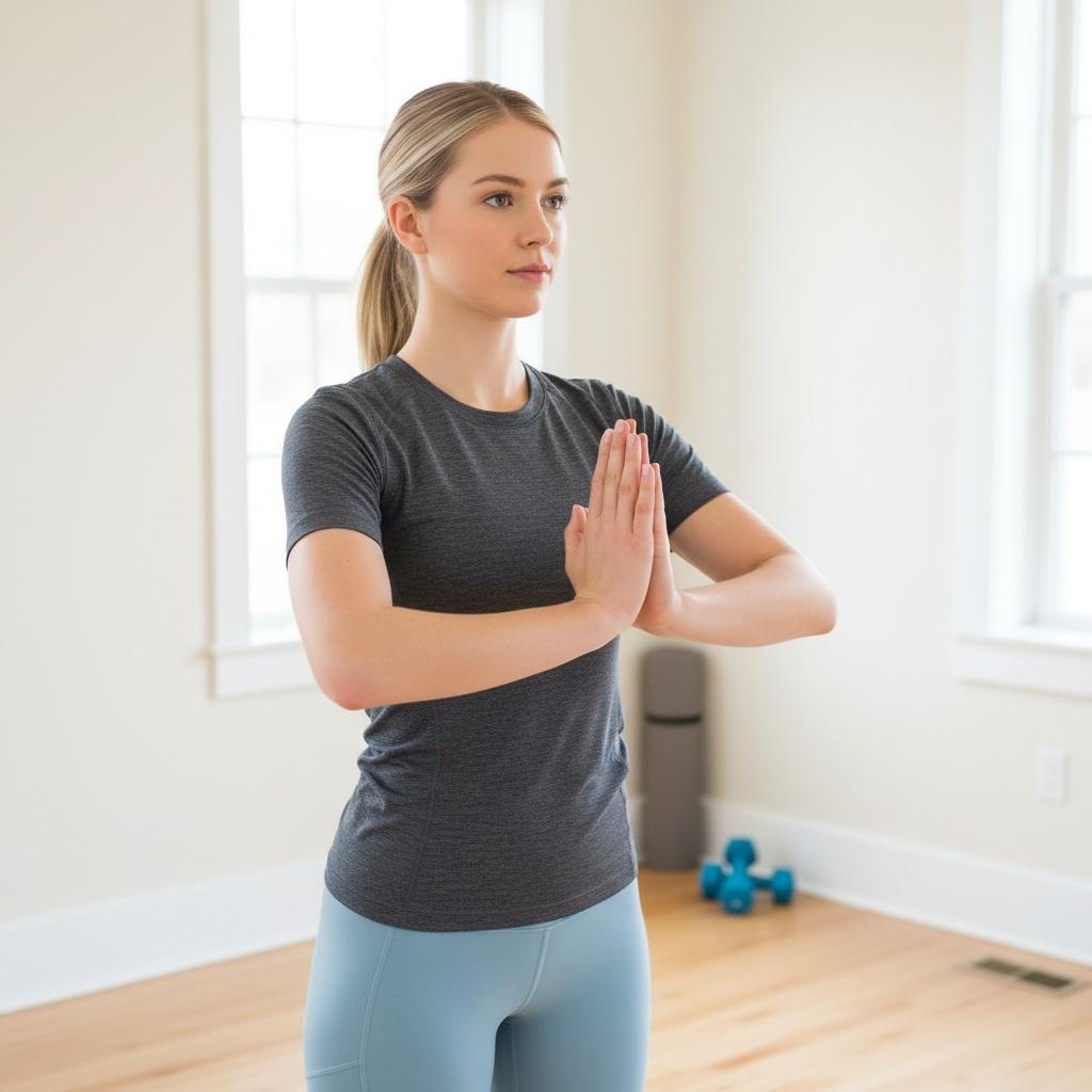 Wrist Prayer Stretch